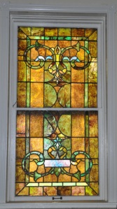 Stained glass window, Stone's Chapel